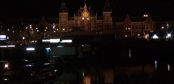  The Central Station in Amsterdam